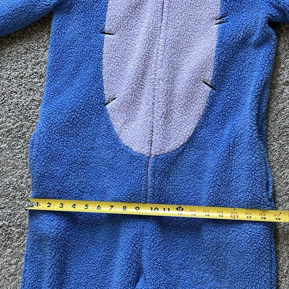 Disney Eeyore Hooded Pajamas One Piece Jumpsuit Women’s Size‎ Small 4/6 - Picture 10 of 14